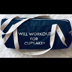 Adorable gym bag!